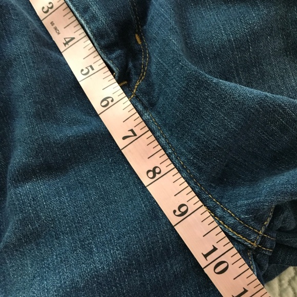 Signature by Levi Strauss & Co. Mid-Rise Bootcut Jeans - Size 16S - Dark Wash - Picture 9 of 10